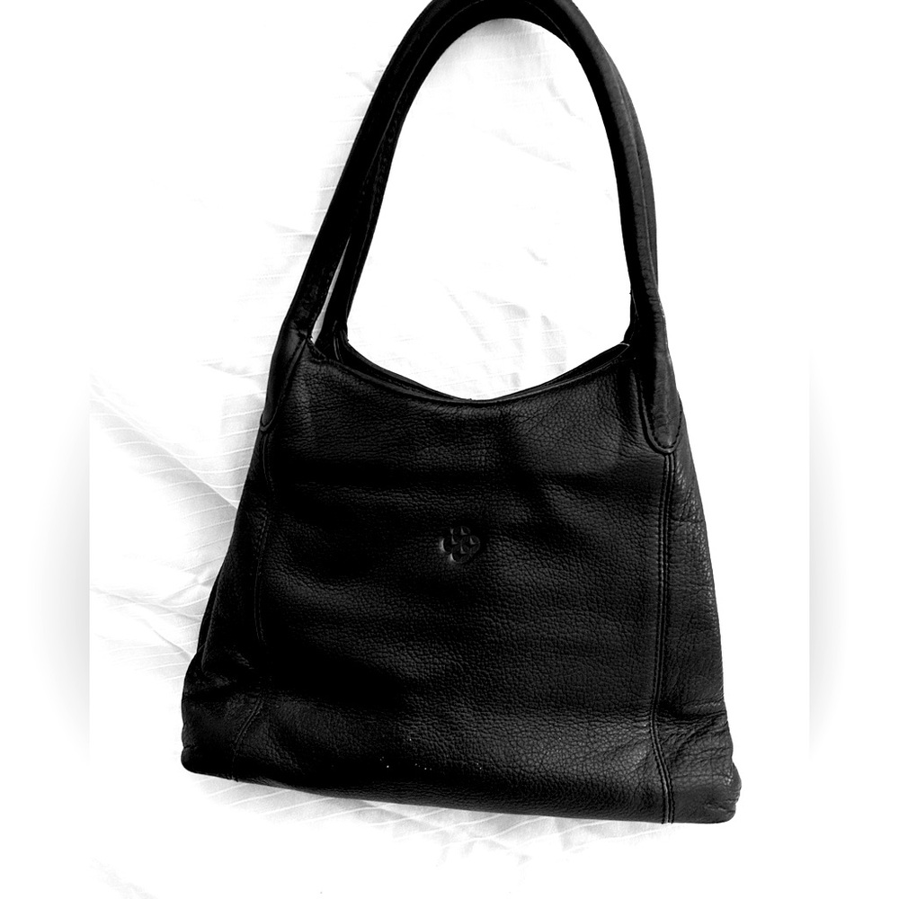 Canyon Outback Genuine Leather Shoulder Bag - Black (NWT)
